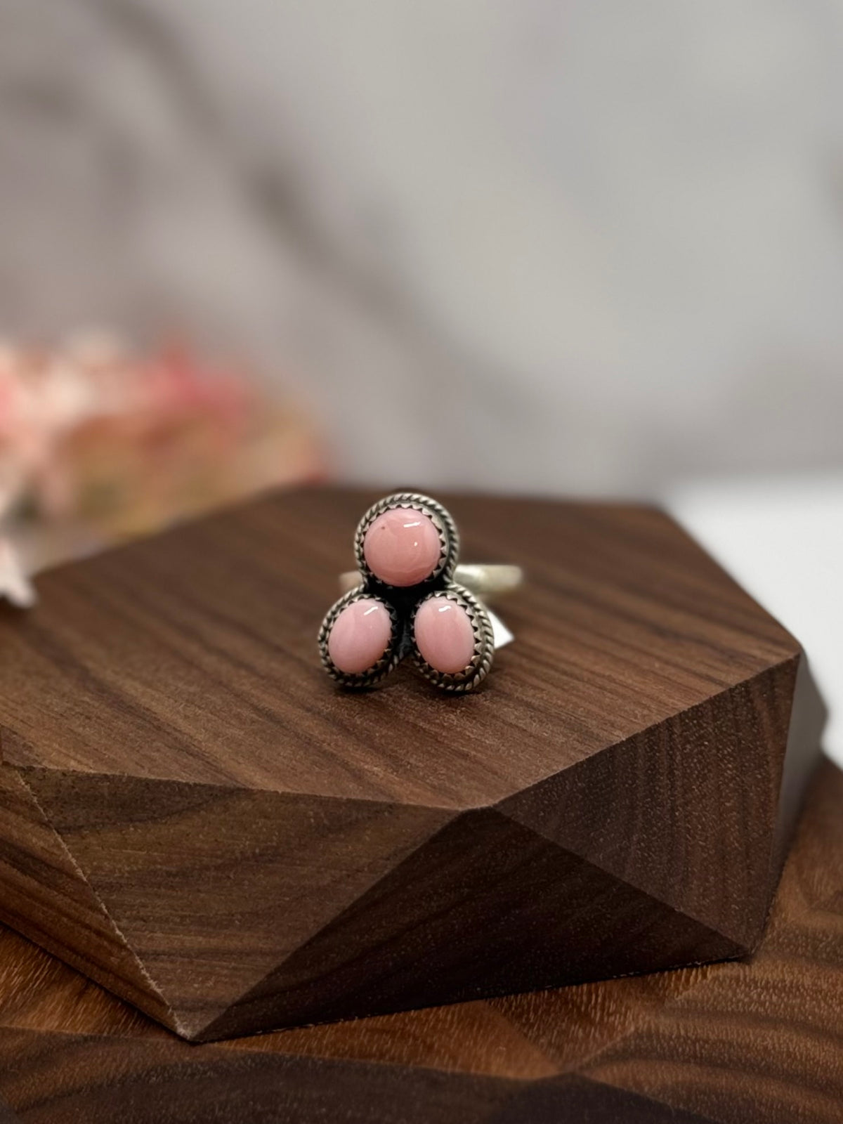 Pink Conch Ring
