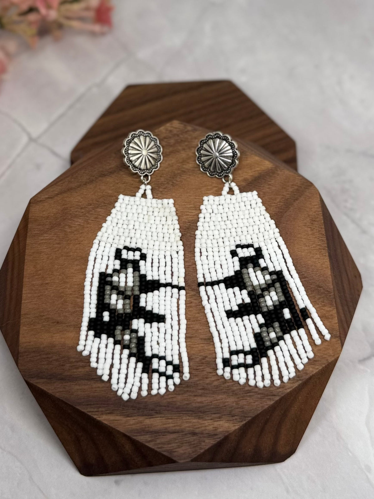 Horse Bit earrings.