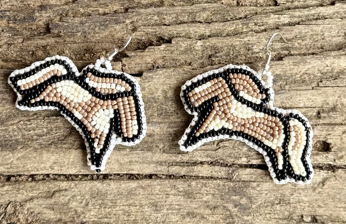 Paint pony earrings