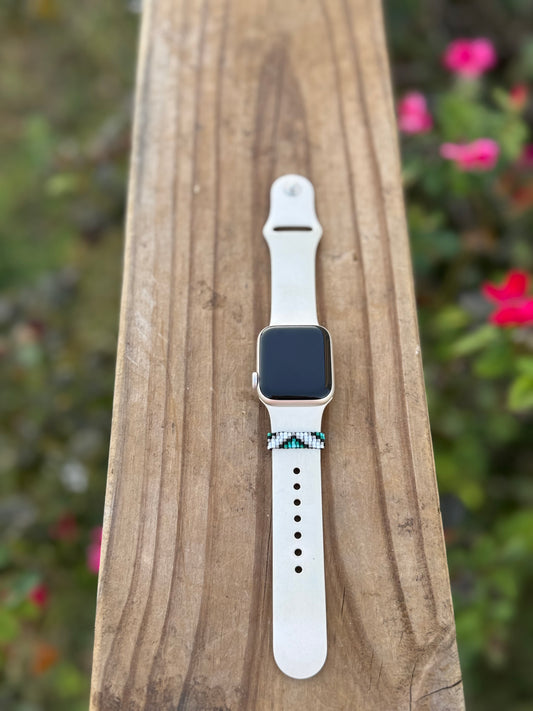 Beaded watch band