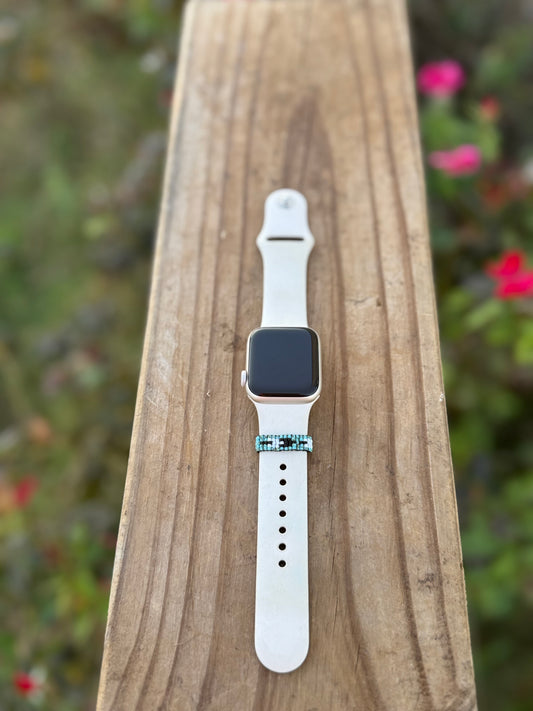 Beaded watch band